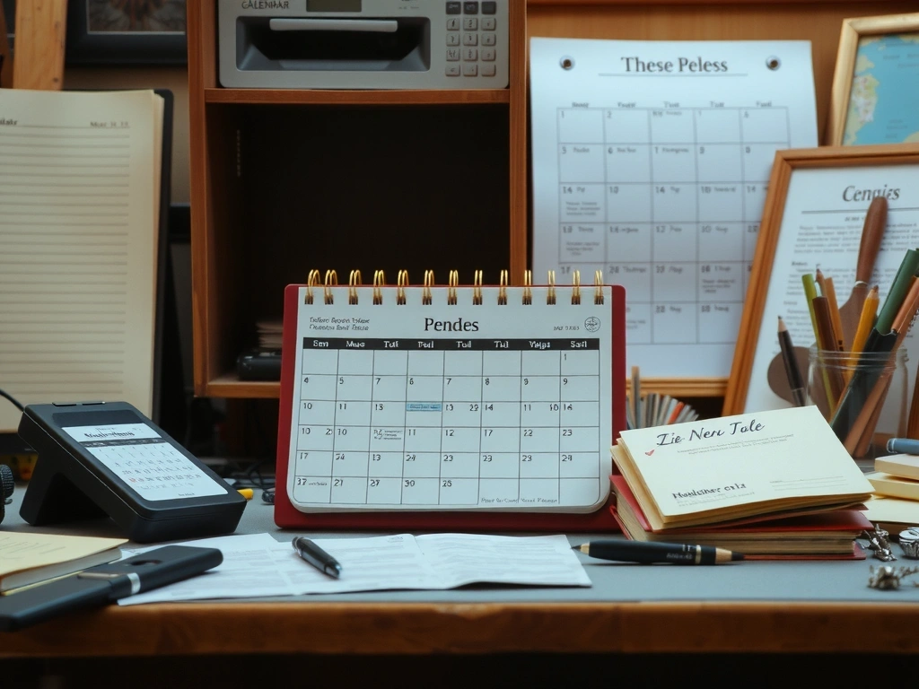 Voller Terminkalender Pendeln